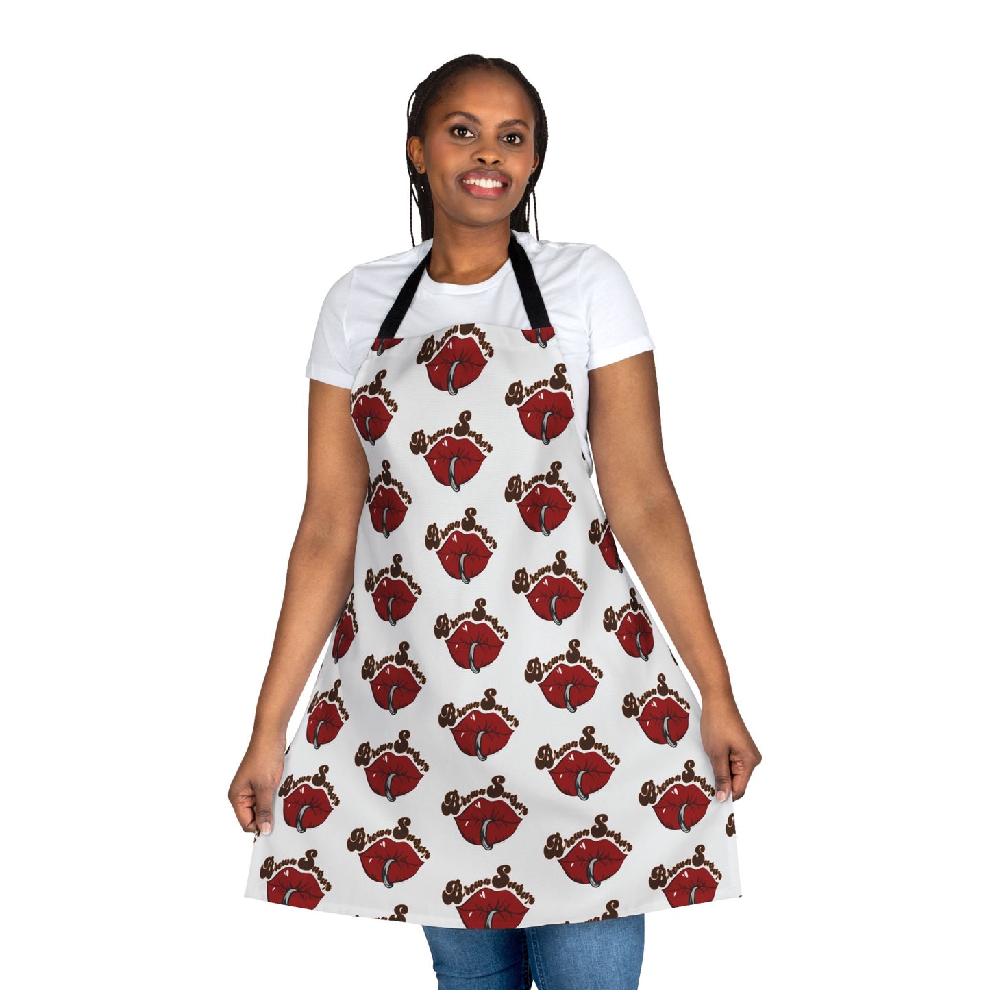 White Multi Apron