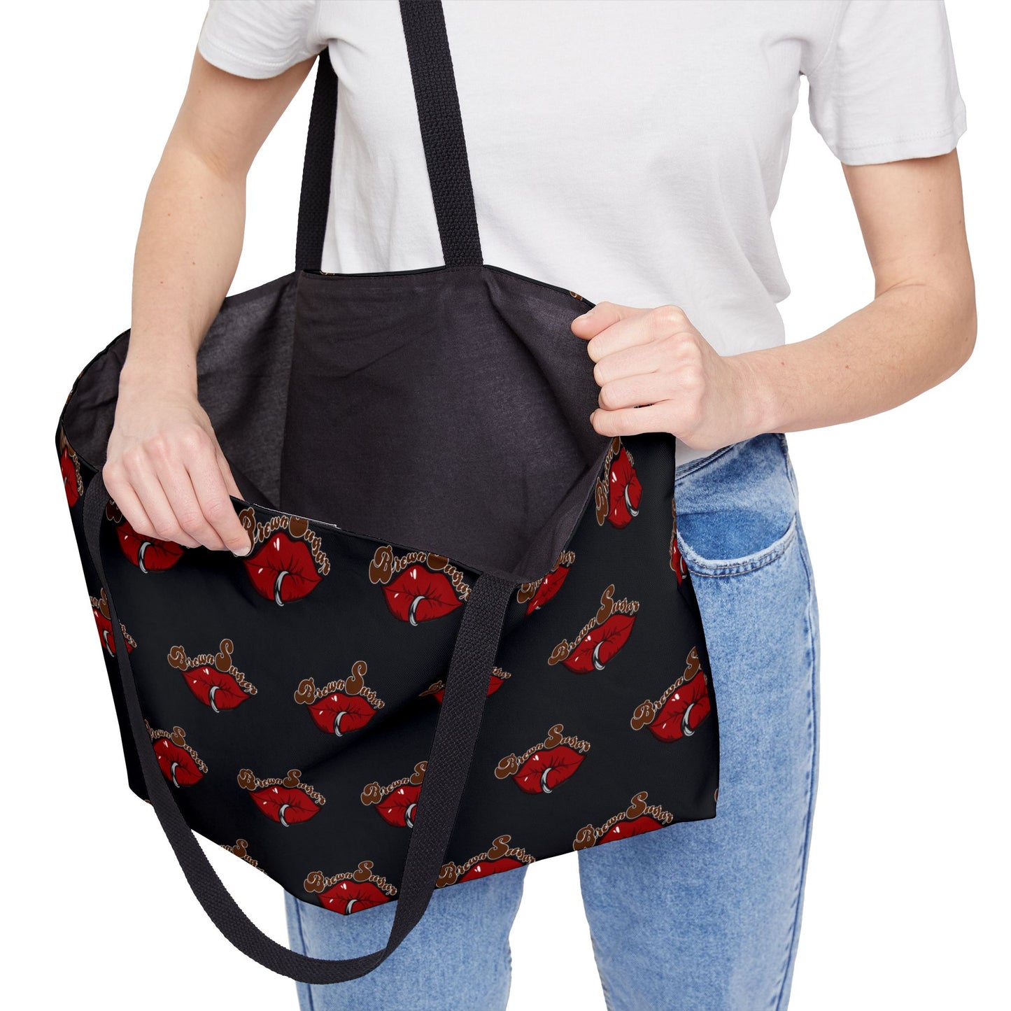 Black Weekender Tote