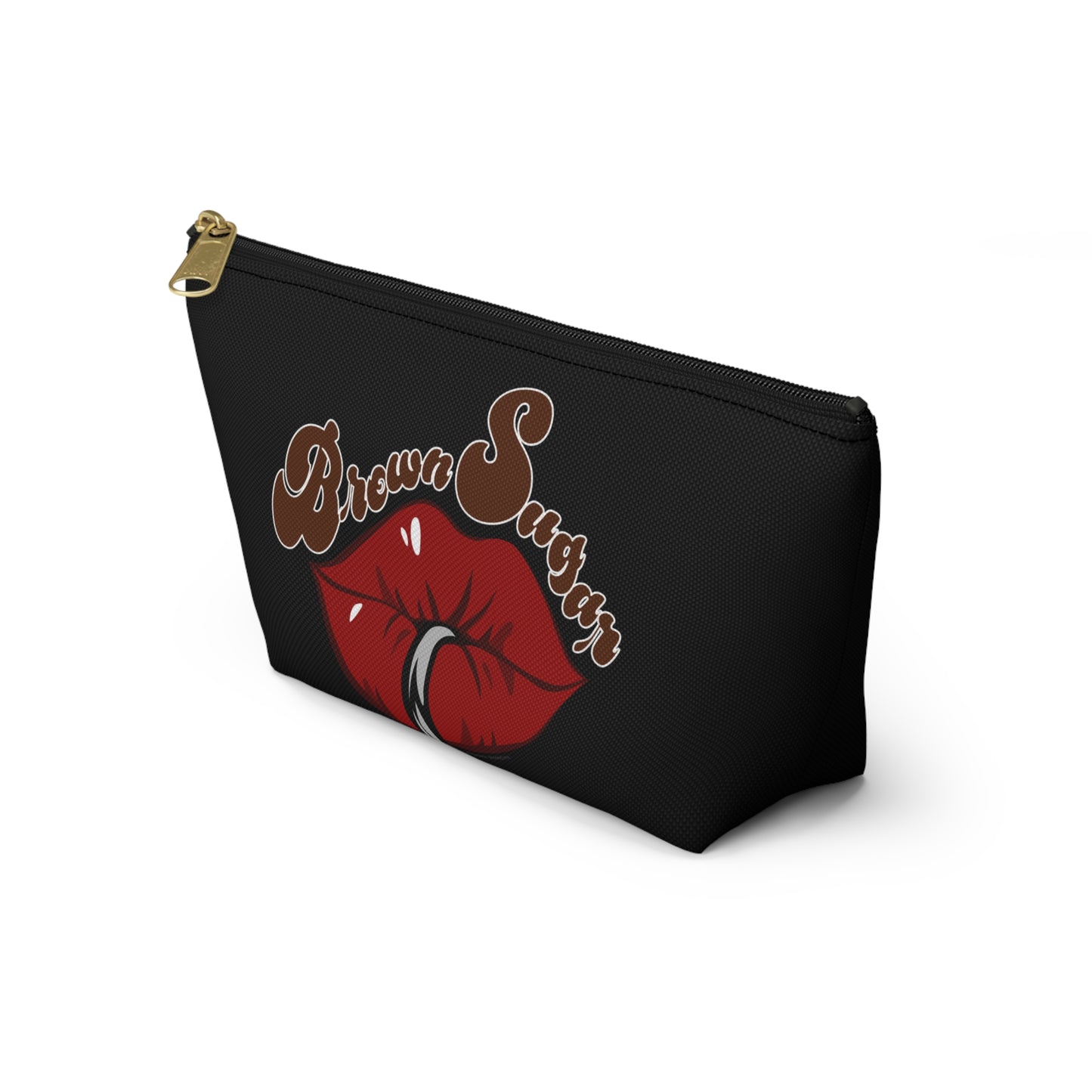 Black Accessory Pouch w T-bottom