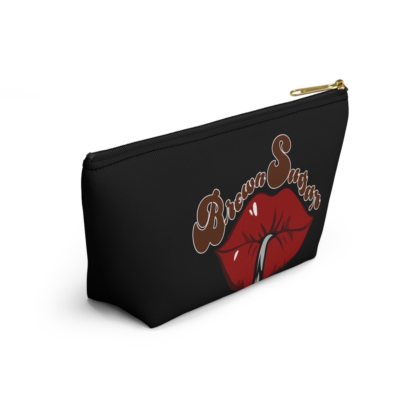 Black Accessory Pouch w T-bottom