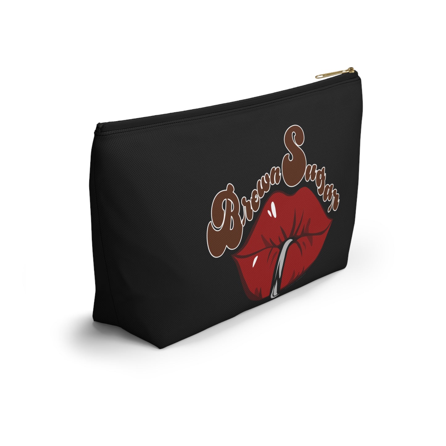 Black Accessory Pouch w T-bottom