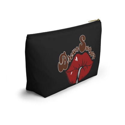 Black Accessory Pouch w T-bottom